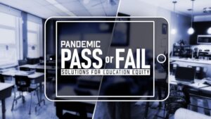 Promotion image for "Pandemic Pass or Fail" report