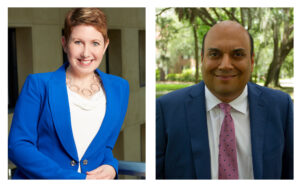 Photos of Barb Maushard and Sinan Sadar